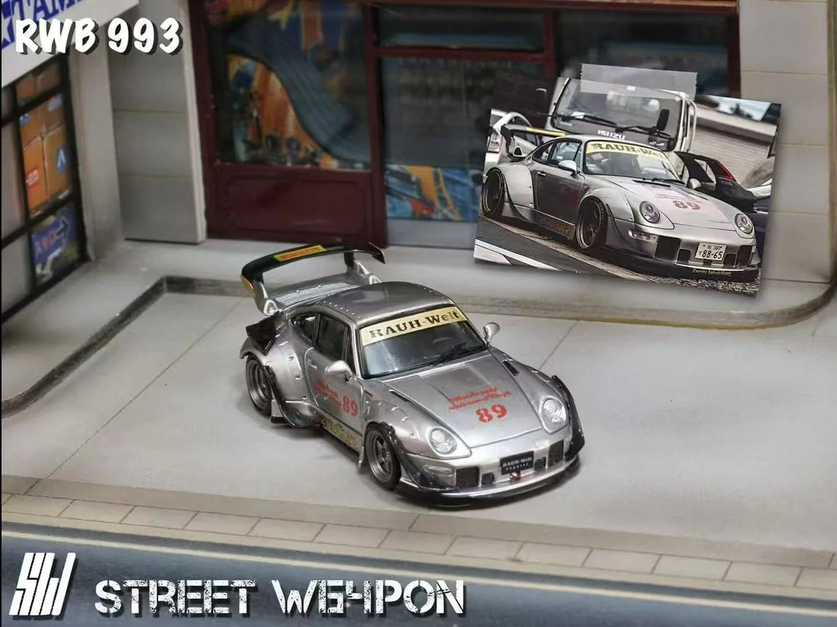 Street weapon RWB 993 Zamac low tail, grey