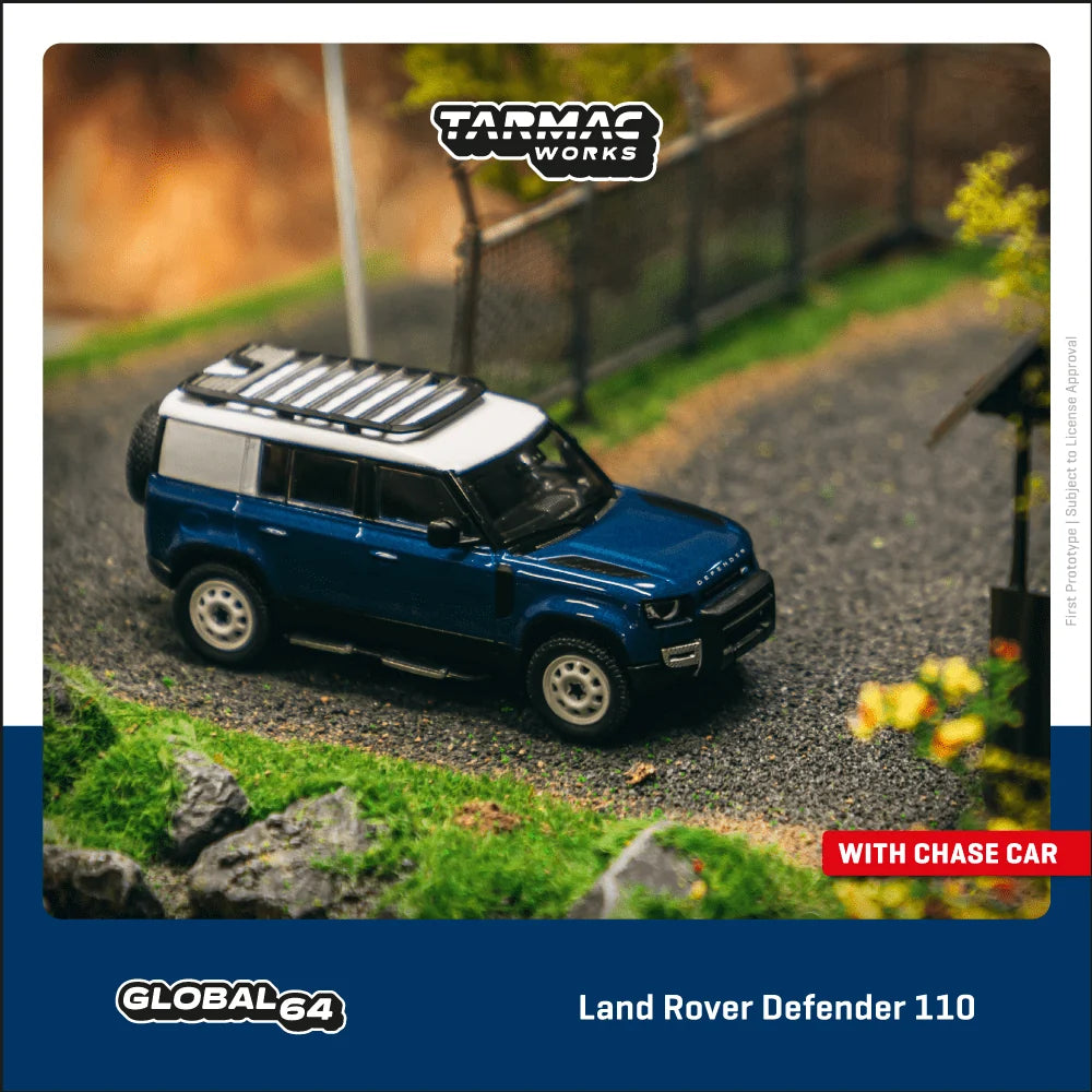 Land Rover Defender 110, blue