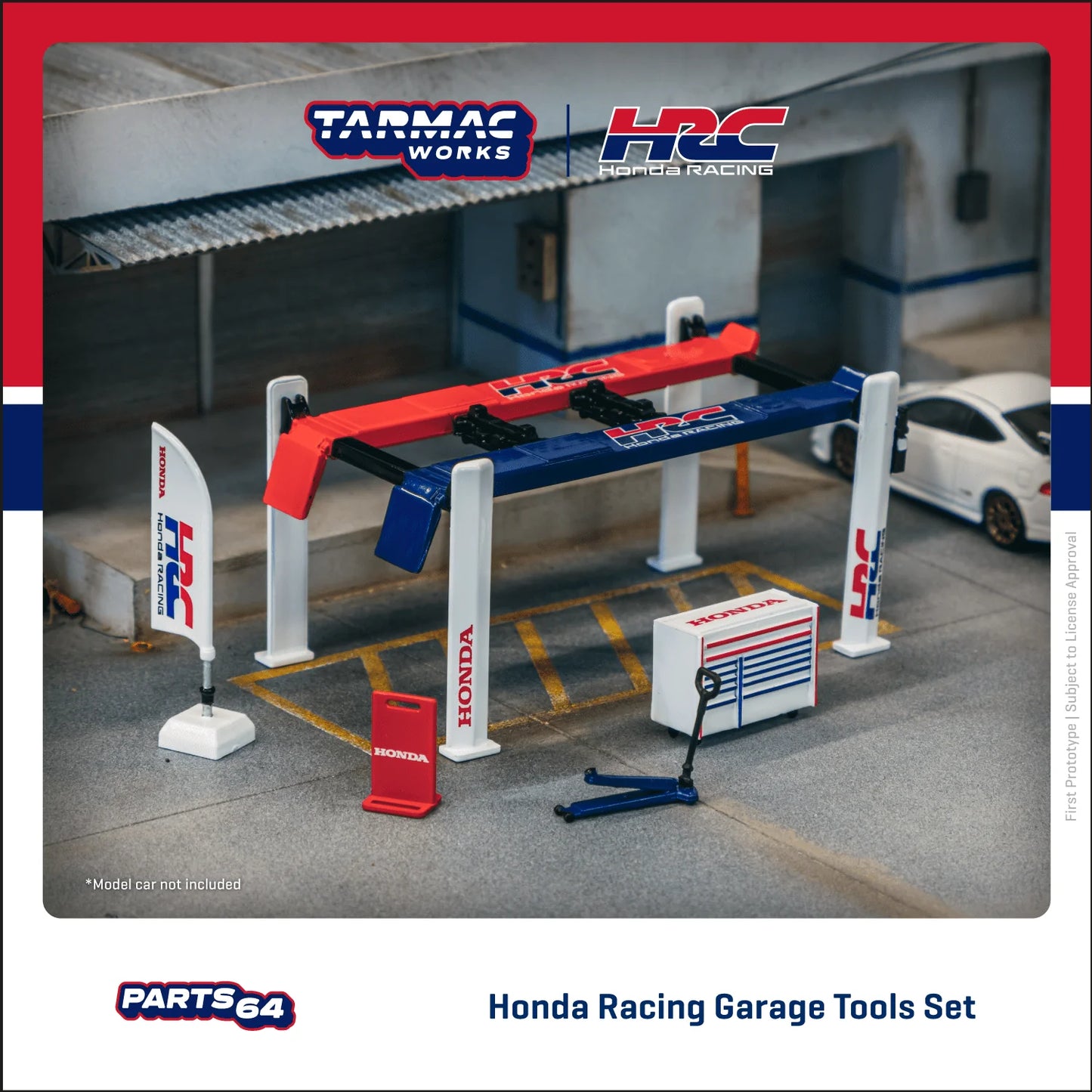 Garage Tools Set *Honda Racing* Tarmac Works