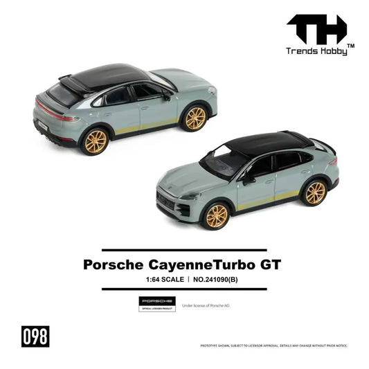Porsche Cayenne Turbo GT grey